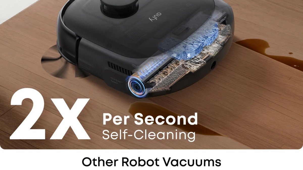 2024 EUFY Omni E25 hydrojet self cleaning roller