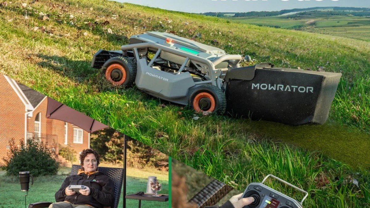 2024 Mowrator S1 distance remote control action