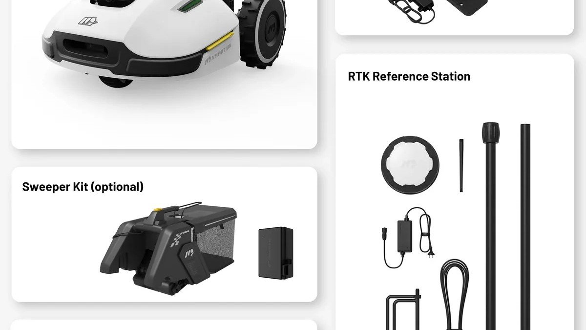 2024 Mammotion YUKA white combo kit