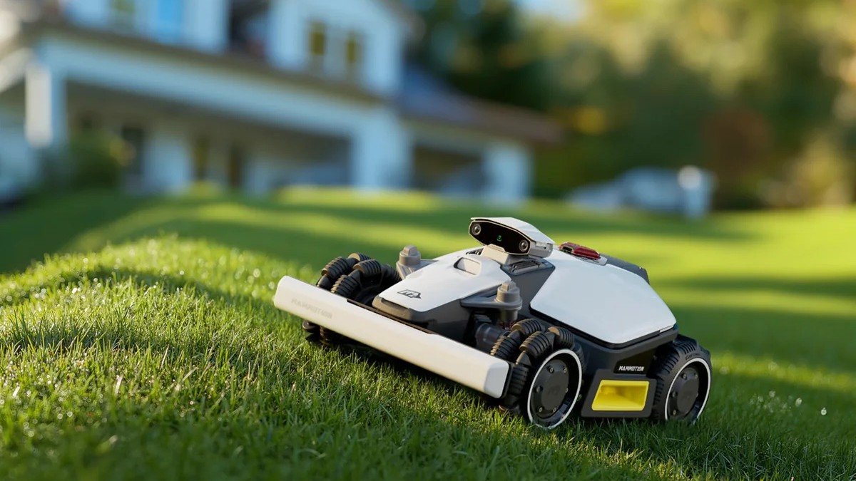 2025 Mammotion Luba Mini uphill action view