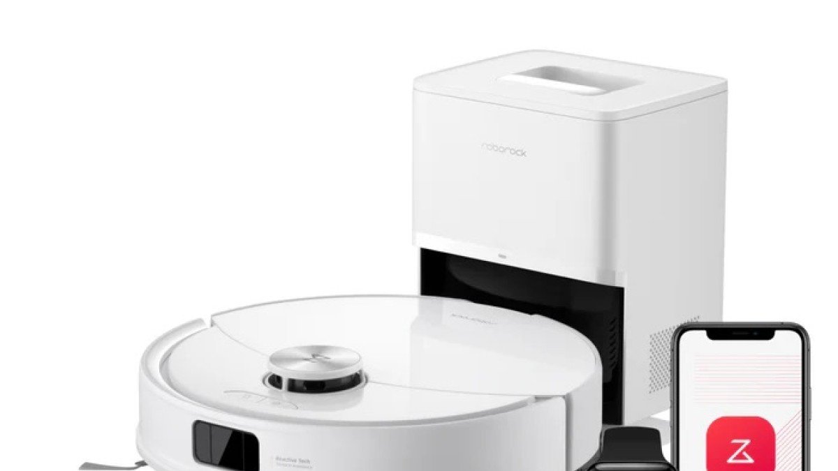 2025 Roborock Q10 S5+ white dock app view