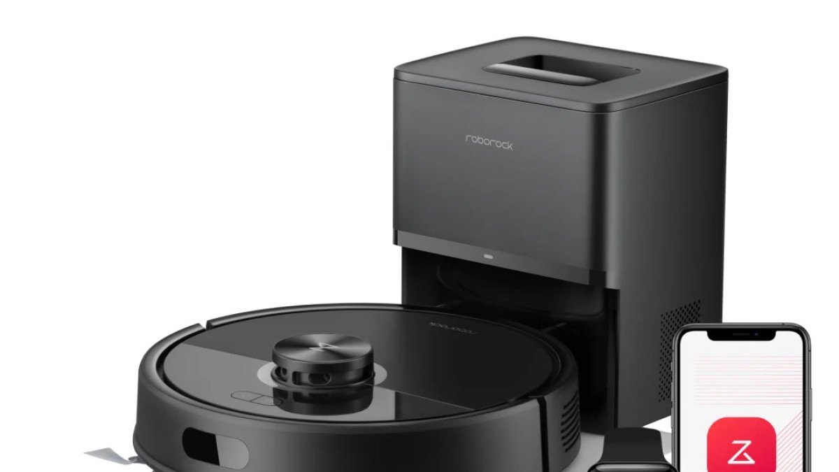 2024 Roborock Q7 M5+ black setup device app