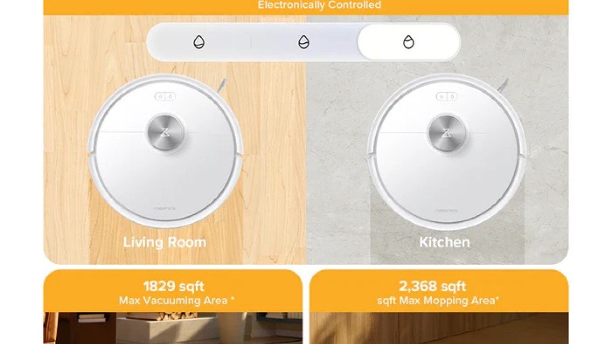 2024 Roborock Q7 M5+ dual cleaning mode graphic