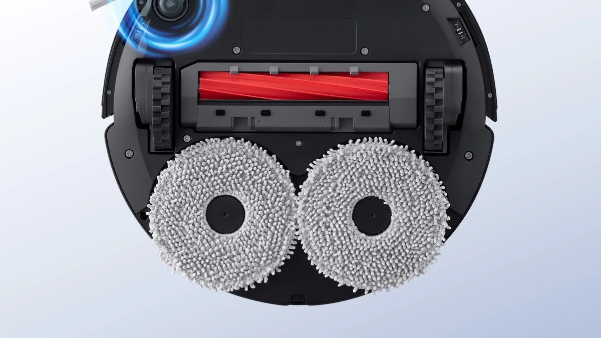 2025 Roborock QV 35A dual pad underside