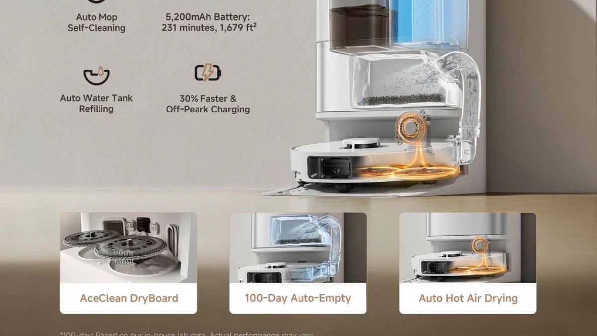 2026 Dreame L40 Ultra Gen 2 PowerDock internals