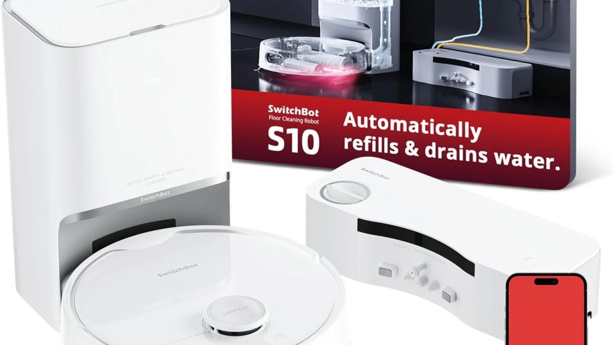 2023 SwitchBot S10 Robotic Vacuum