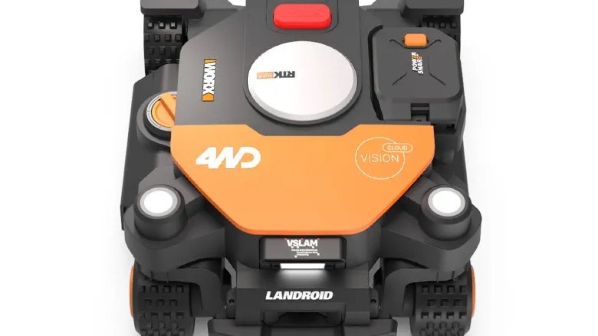 2024 Worx Landroid Vision Cloud  front profile