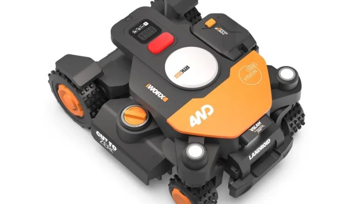 2024 Worx Landroid Vision Cloud  top view