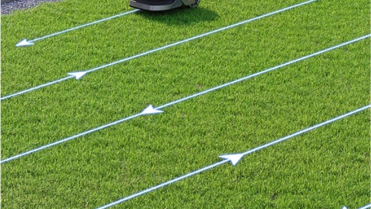 2024 Dreame A1 lawn patterns