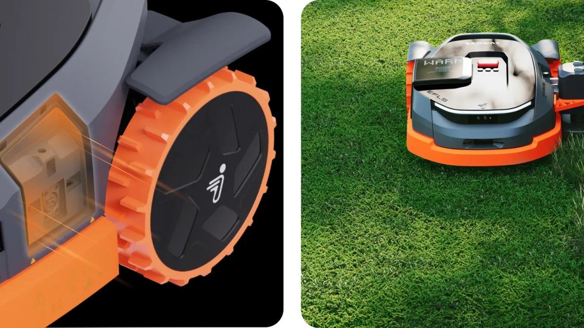 2025 Segway Navimow X390 edge trimming