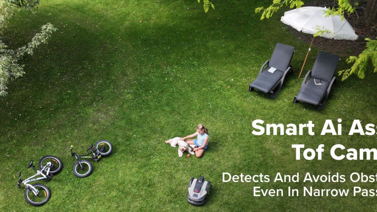 2025 Greenworks AiMowbot C20 ai camera