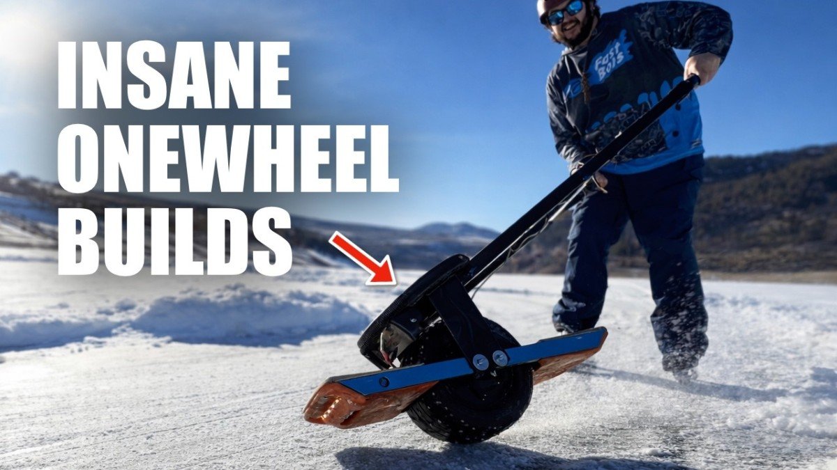 Building Cheap Crazy Onewheel Machines With The Fast Bois