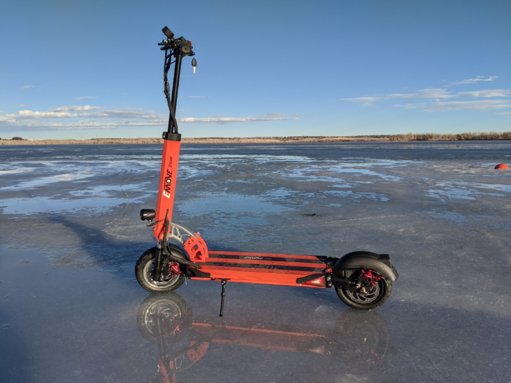 Emove-Cruiser-Full-Picter-on-Frozen-Lake-1024x767