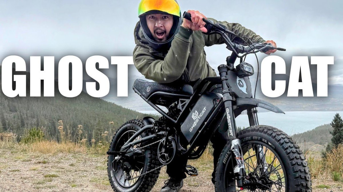 2025 GhostCat Bikes F4X Electric Dirtbike