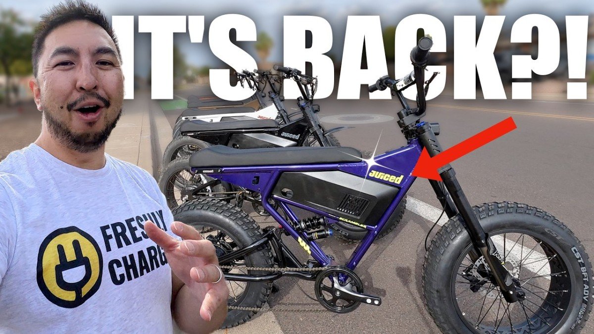 2026 Juiced Scrambler Electric Bike