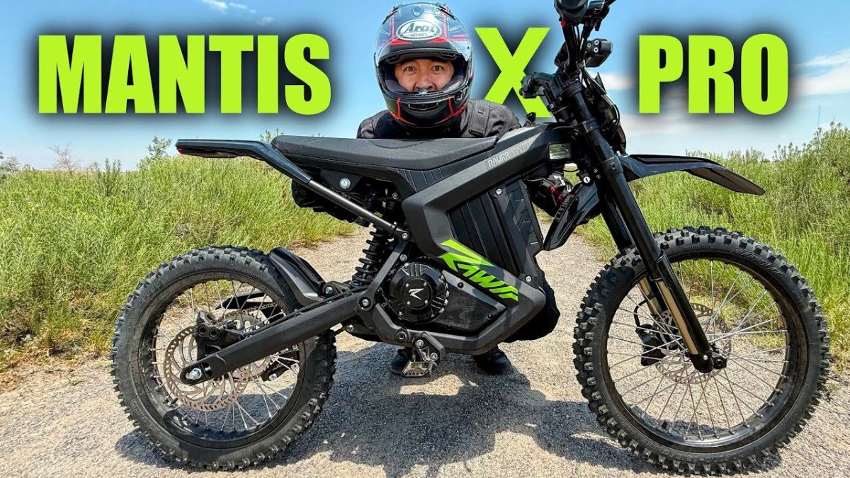 2025 Rawrr Mantis X Pro Electric Dirtbike