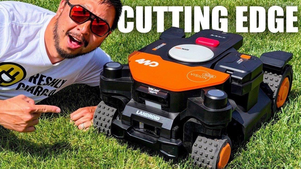 The Smartest Robot Mower Yet? WORX Landroid Vision  Cloud 4WD Review