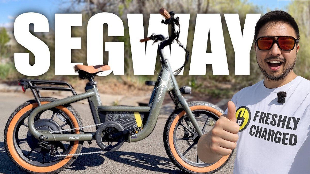  This Cargo eBike Has GPS, Radar & Anti-Theft Tech?! | Segway MUXI Review