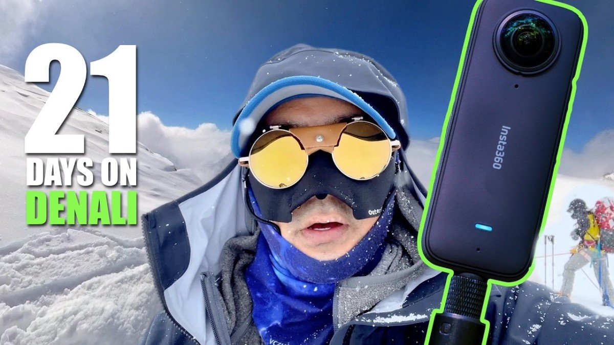  Climbing Denali With An Insta360 Camera
