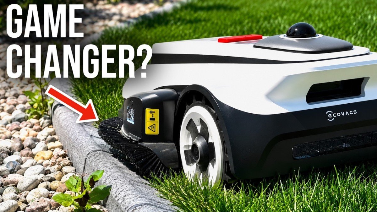  I Didn't Touch My Lawn Mower for Months (Thanks to This Robot) ECOVACS GOAT A3000 LiDAR PRO