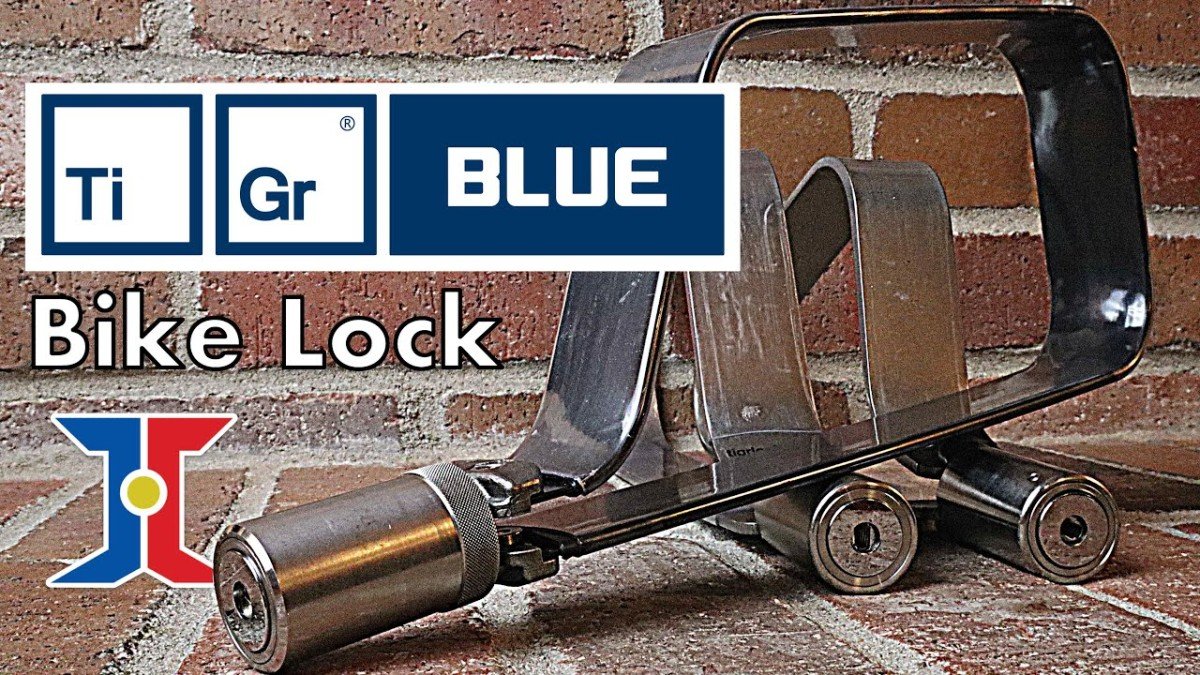 TiGr BLUE Bike Lock Reviewed: Elegant & Stronger!