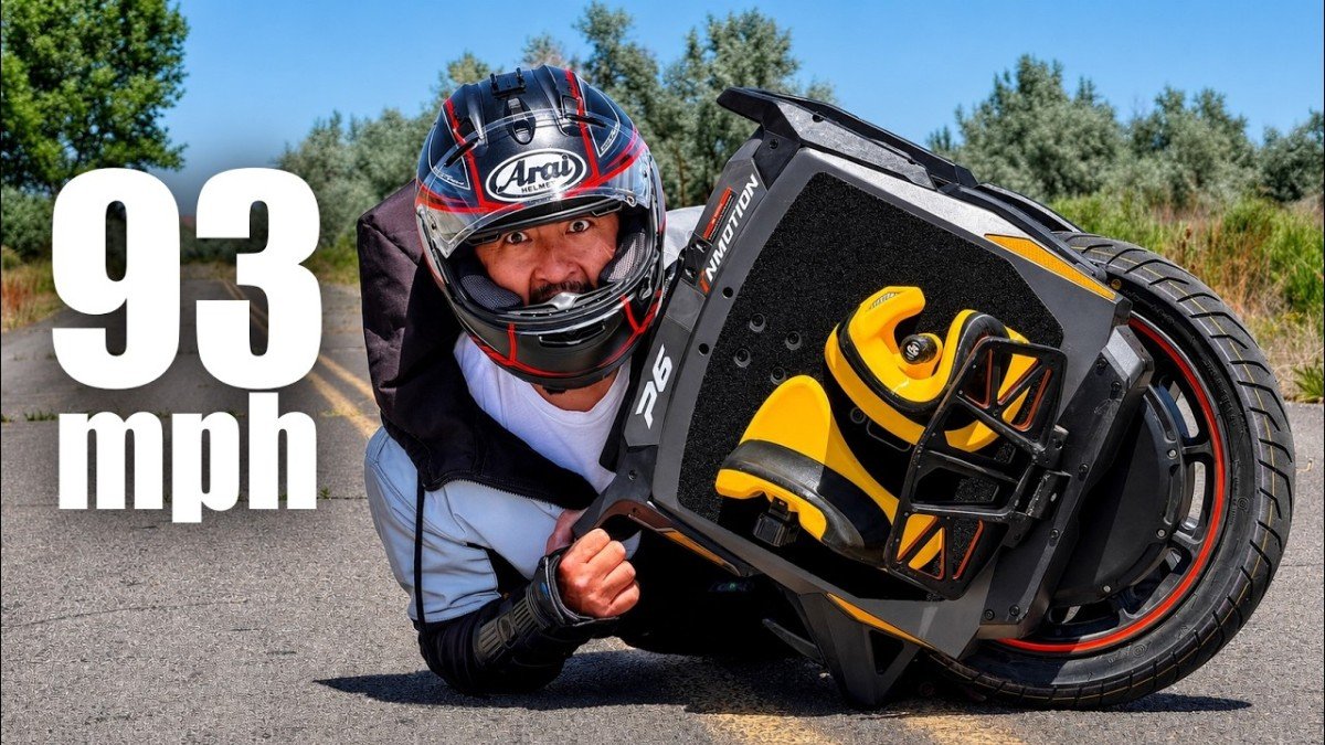 93 MPH on ONE WHEEL?! The INMOTION P6 Is Insane!
