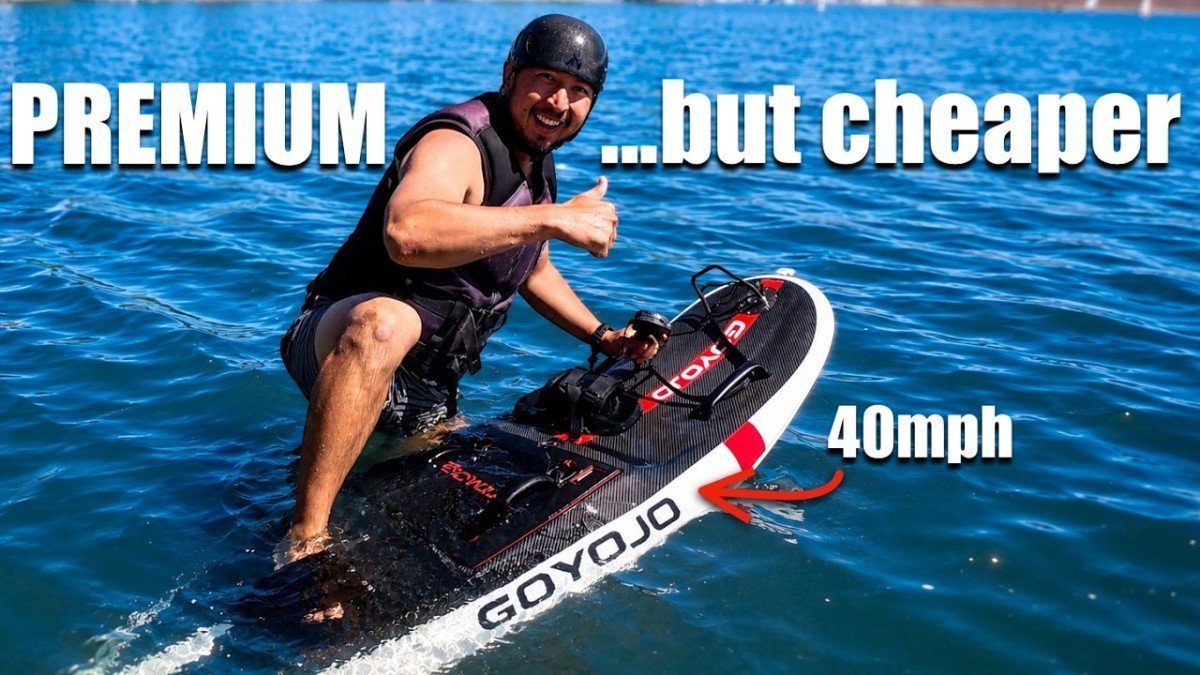 A 40 MPH Electric Jet Surfboard for Half the Price?!