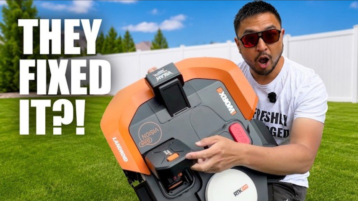 This Budget Robot Mower Actually Maps and Trims Your Lawn: Worx Landroid Vision Cloud Review