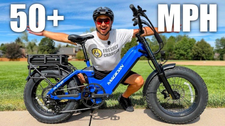 This 50 MPH Fat Tire eBike Is WAY Better Than I Expected: Magician Alpha Mini Review