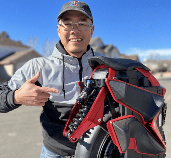 King Song S22 (S20) Electric Unicycle Review 36 Jimmy Chang EUC