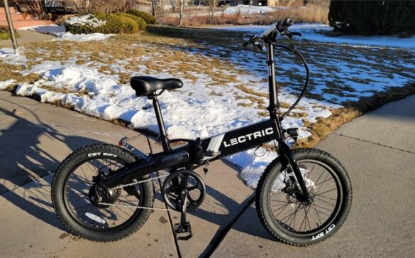 LECTRIC XP LITE classic black side profile