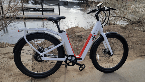 NIU BQi C3 side profile ebike