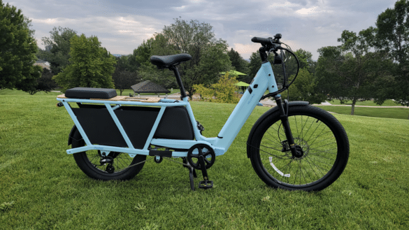 Velotric Packer 1 sky blue side profile