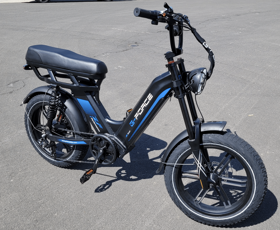 G-FORCE ZF eBike Review – A Stylish Moped Style Electric Bicycle