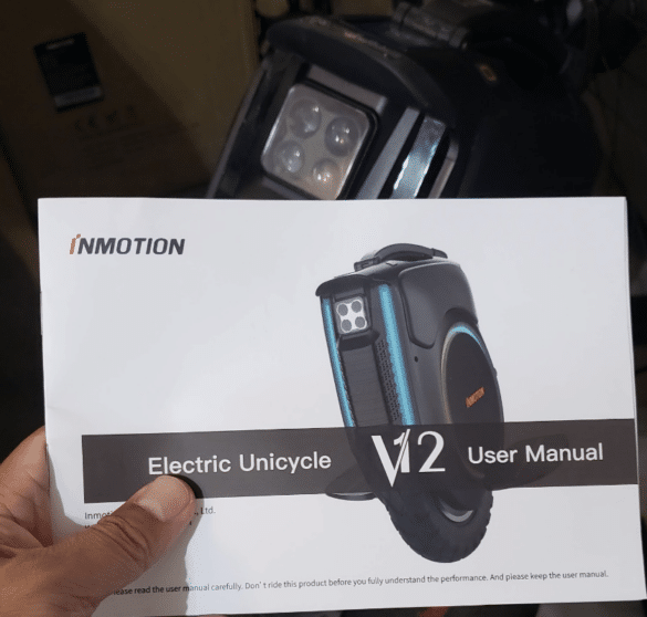 InMotion V12 EUC User Manual