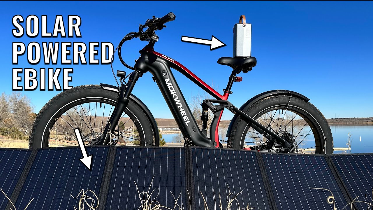 A Powerful Ebike with Easy Solar Setup Mokwheel Obsidian Review