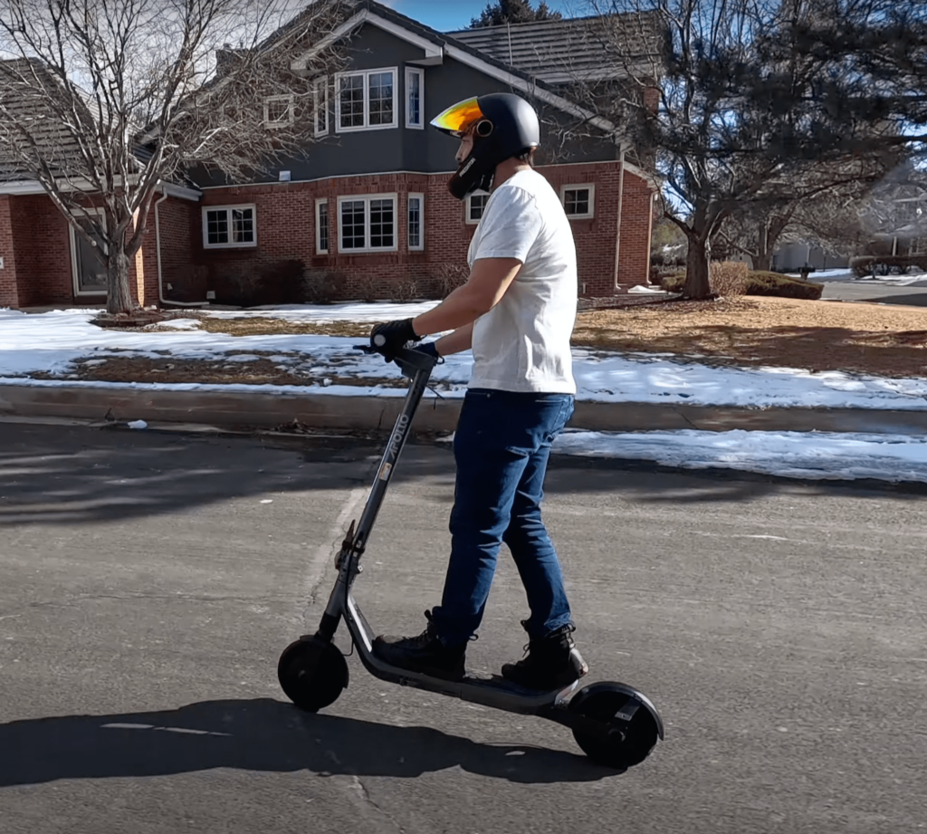 Apollo go ultra portable scooter with high tech
