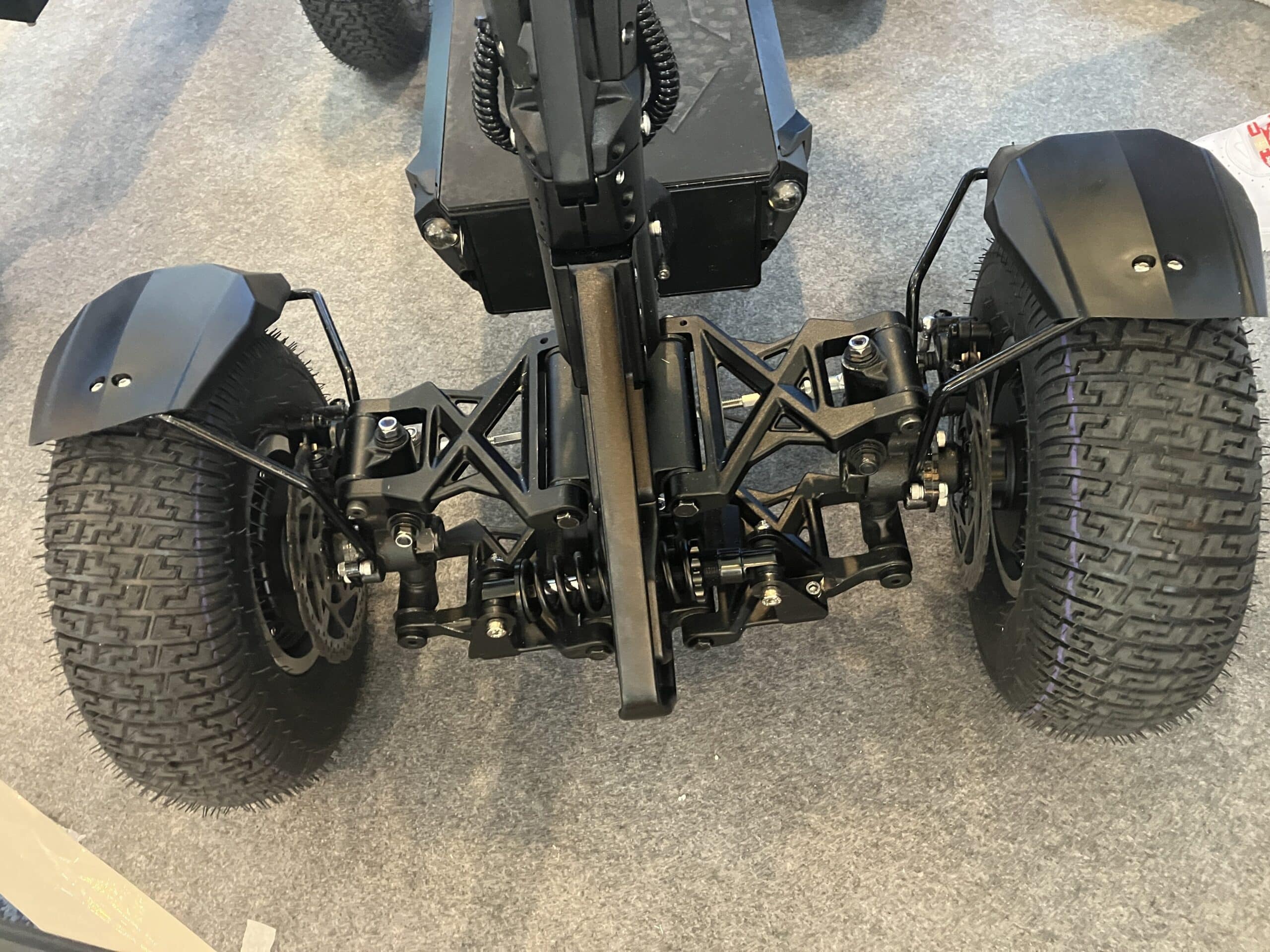 teverun tetra four wheeled electric scooter