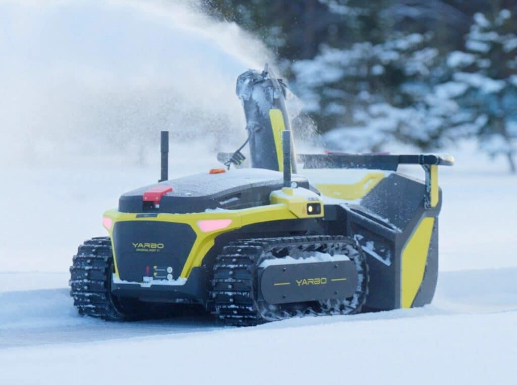 Yarbo S1 Snow Blower The World’s 1st Autonomous Snowblower Is