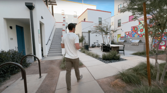 Culdesac Tempe first carless neighborhood