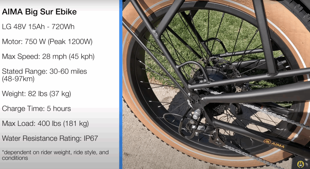 Tested: AIMA Big Sur E-Bike - Class 3 Fat Tire E-Bike with BIG Performance 4 Screenshot 2025 05 21 at 9.05.55%E2%80%AFPM
