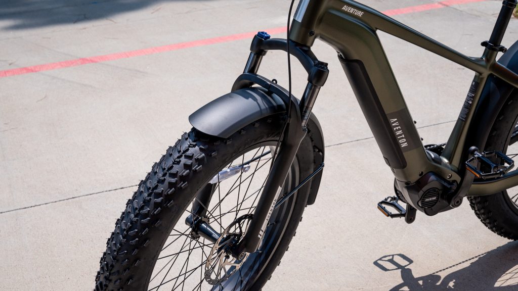 Aventon Aventure M Review - A Game Changer 8 aventon aventure m suspension 1