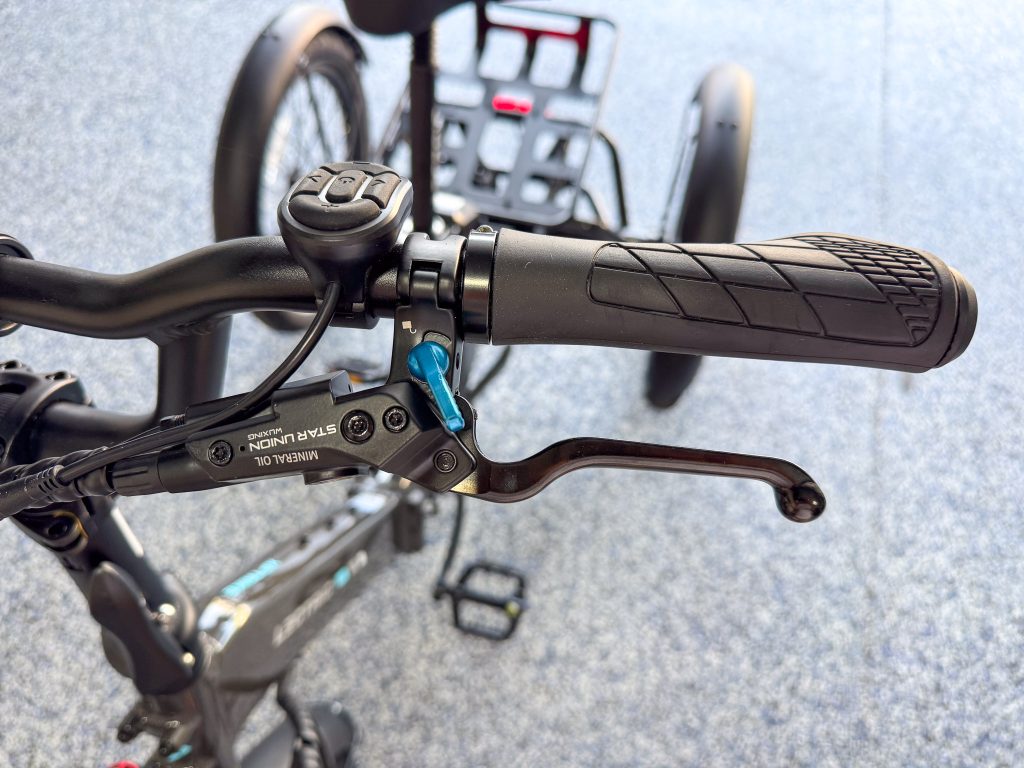 lectric trike 2 parking brake