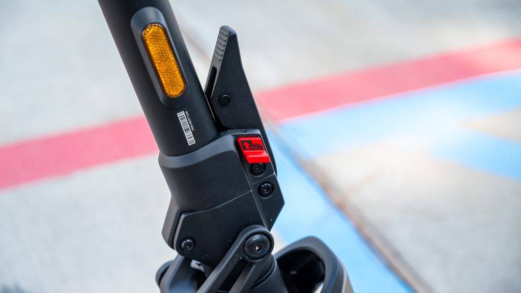 Segway GT3 Pro Review: Segway's Fastest Scooter Ever! 6 segway gt3 pro folding stem